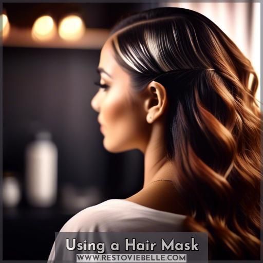 Using a Hair Mask Using a Hair Mask