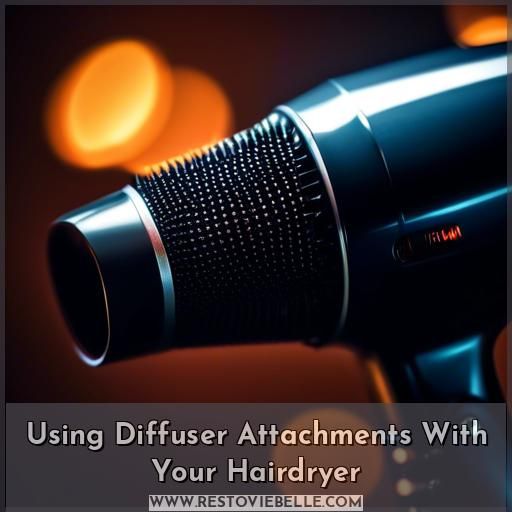 Using Diffuser Attachments With Your Hairdryer