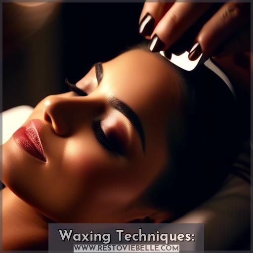 Waxing Techniques: