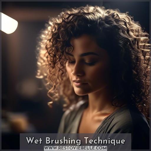 Wet Brushing Technique Wet Brushing Technique