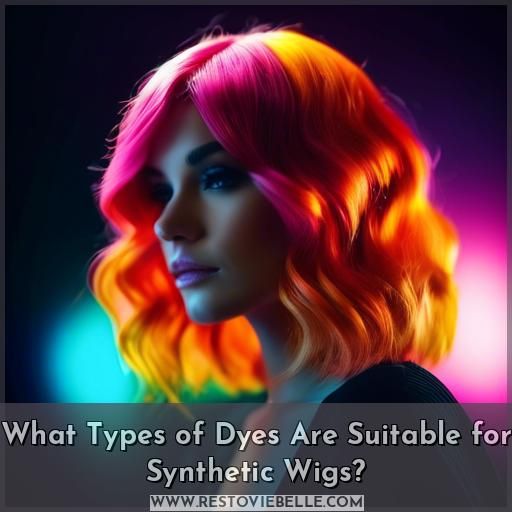 What Types of Dyes Are Suitable for Synthetic Wigs