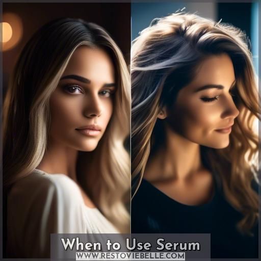 When to Use Serum
