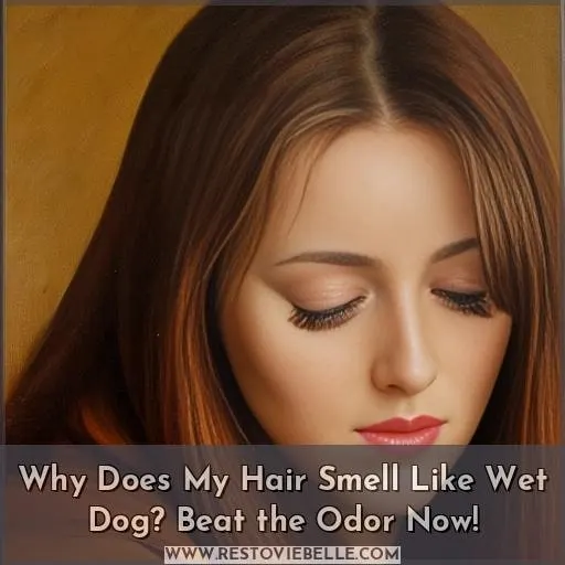 why does my hair smell like wet dog