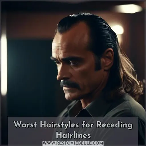 Worst Hairstyles for Receding Hairlines