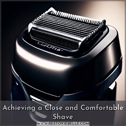 Achieving a Close and Comfortable Shave