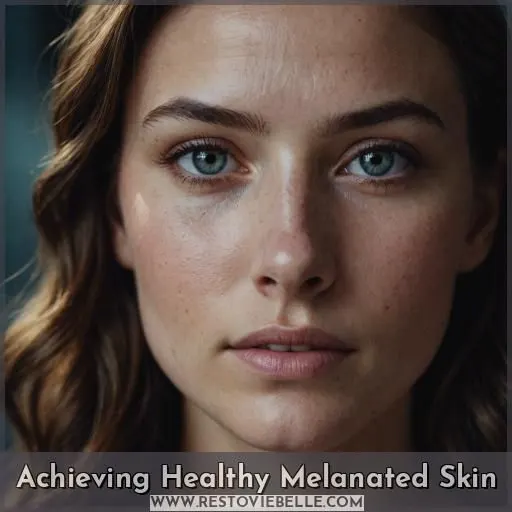 Achieving Healthy Melanated Skin