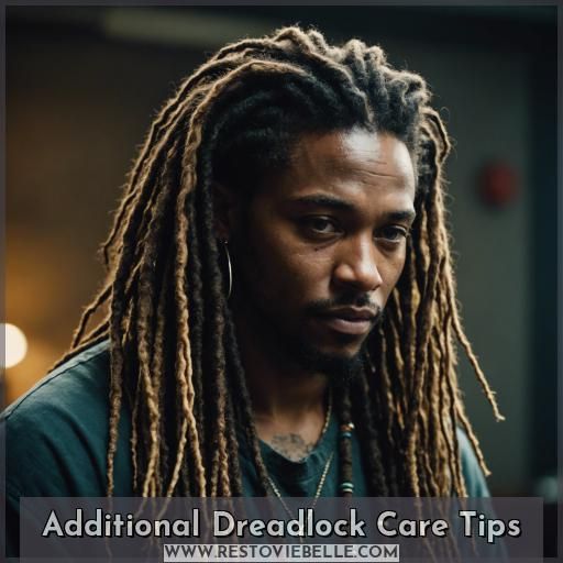 Additional Dreadlock Care Tips