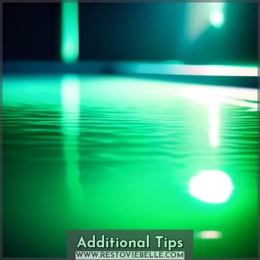 Additional Tips