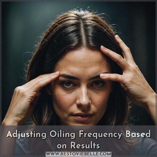 Adjusting Oiling Frequency Based on Results