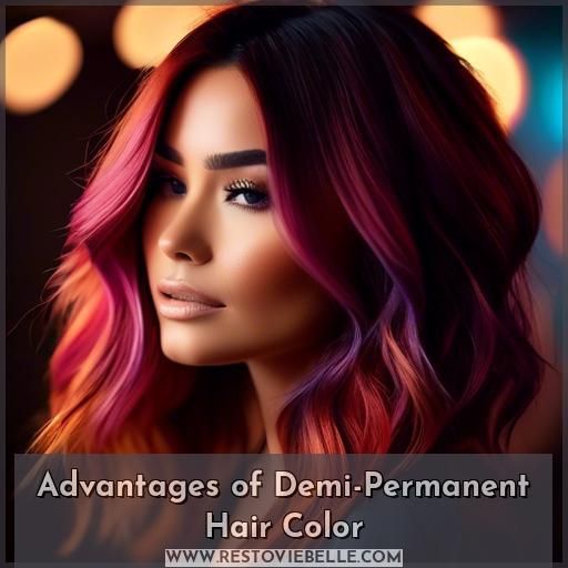 Advantages of Demi-Permanent Hair Color