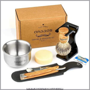 Anbbas Shaving Set with Badger