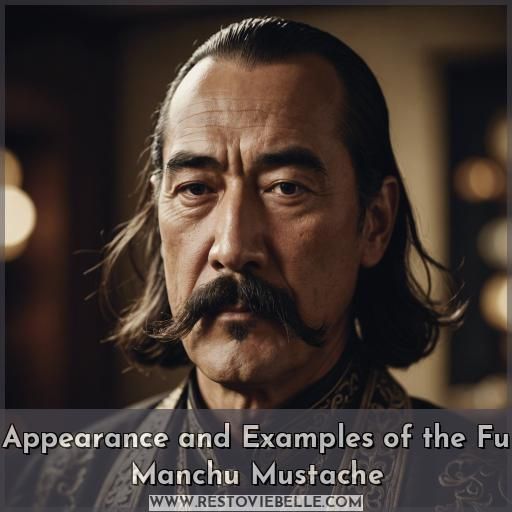 Appearance and Examples of the Fu Manchu Mustache