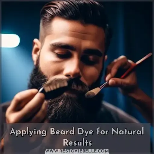 Applying Beard Dye for Natural Results