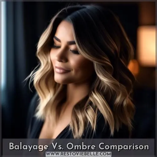 Balayage Vs. Ombre Comparison