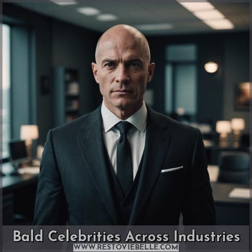 Bald Celebrities Across Industries