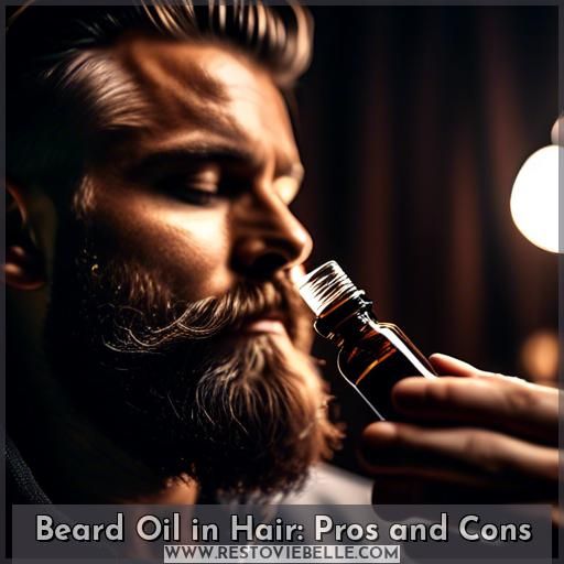 Beard Oil in Hair: Pros and Cons