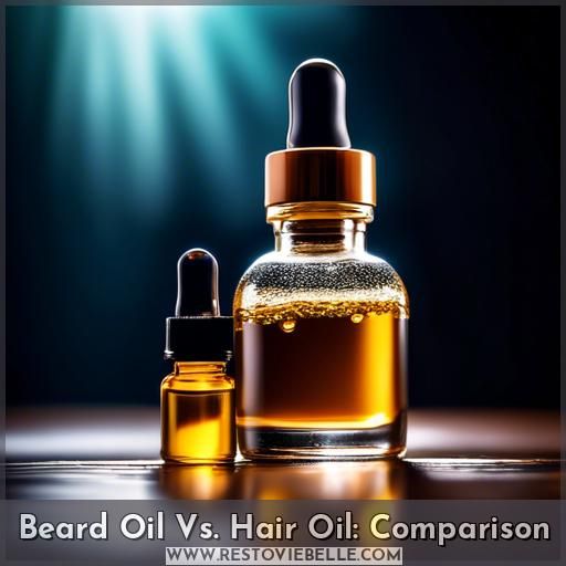 Beard Oil Vs. Hair Oil: Comparison