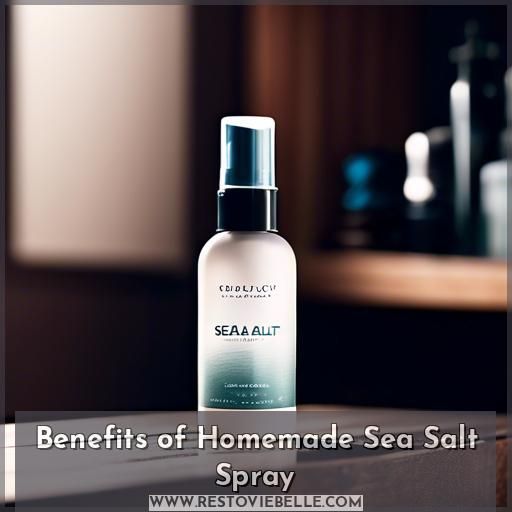 Benefits of Homemade Sea Salt Spray Benefits of Homemade Sea Salt Spray