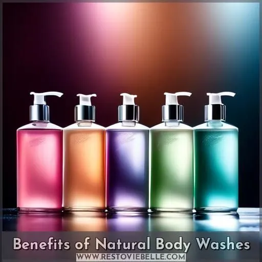 Benefits of Natural Body Washes
