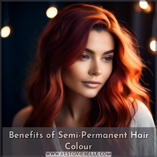 Benefits of Semi-Permanent Hair Colour