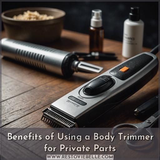 Benefits of Using a Body Trimmer for Private Parts