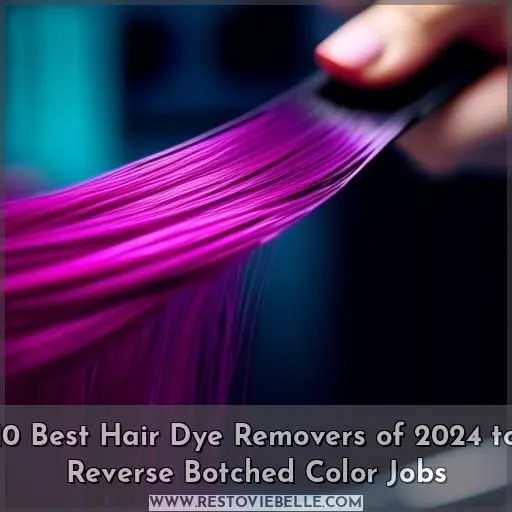 best hair dye removers