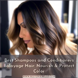 best shampoos and conditioners balayage hair