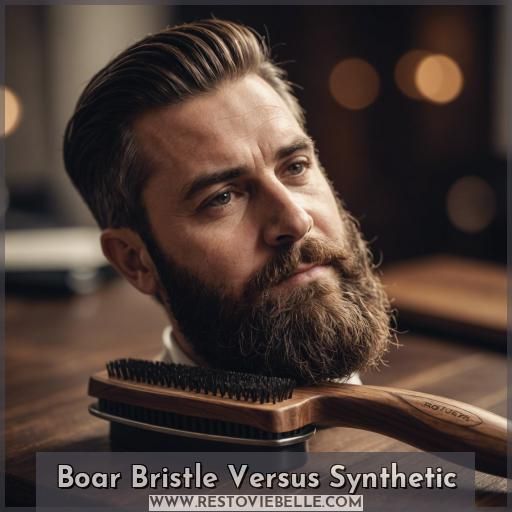 Boar Bristle Versus Synthetic