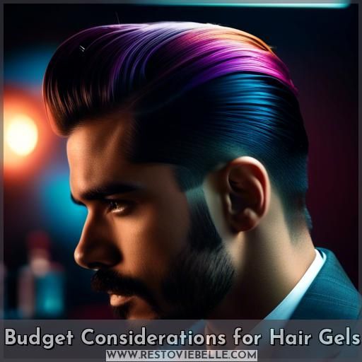 Budget Considerations for Hair Gels