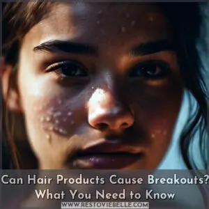can hair products cause breakouts