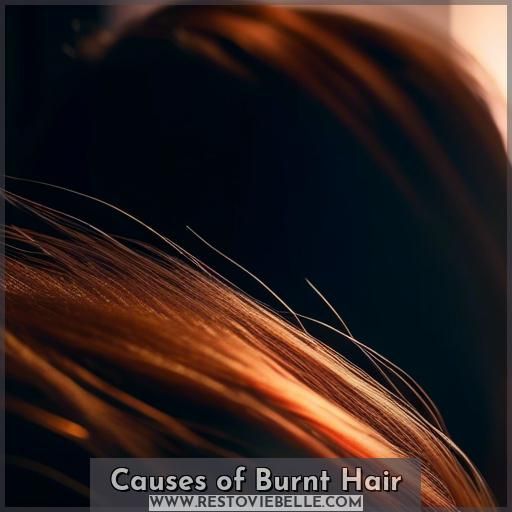 Causes of Burnt Hair