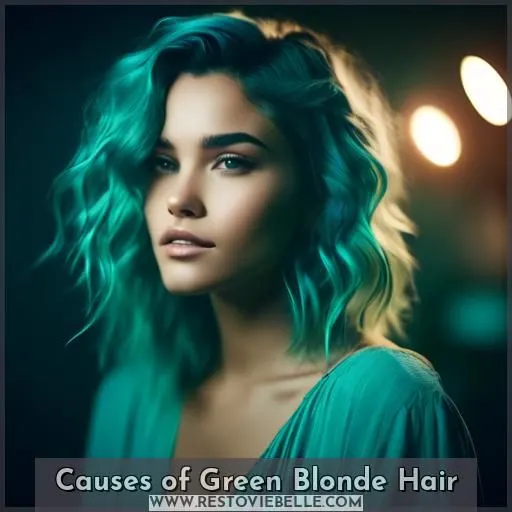 Causes of Green Blonde Hair