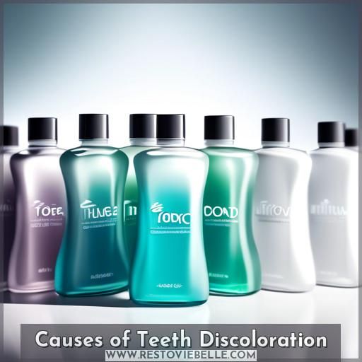 Causes of Teeth Discoloration