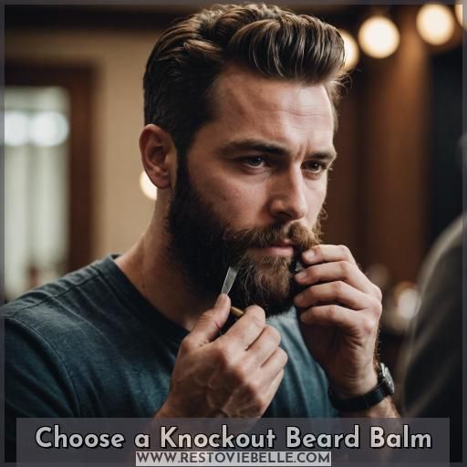 Choose a Knockout Beard Balm