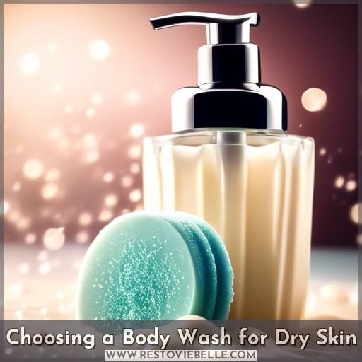 Choosing a Body Wash for Dry Skin