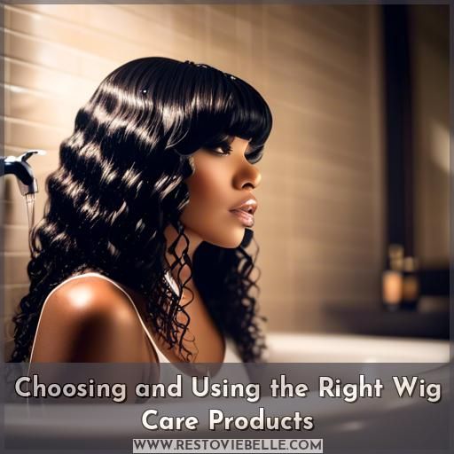 Choosing and Using the Right Wig Care Products
