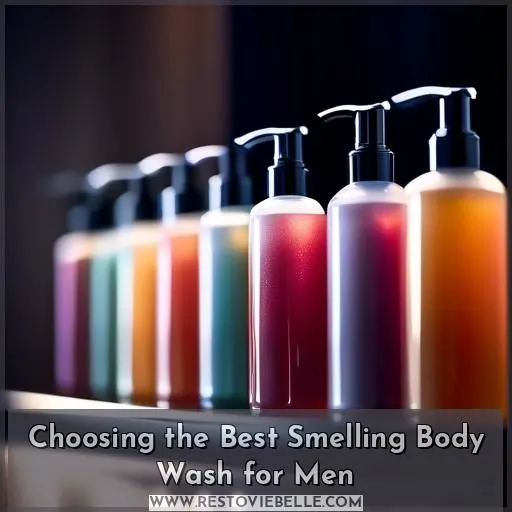 Choosing the Best Smelling Body Wash for Men