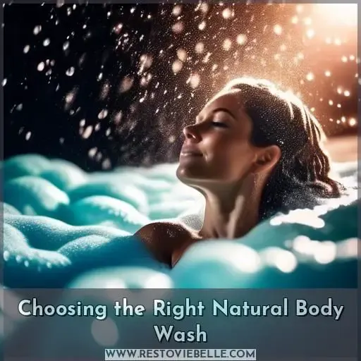 Choosing the Right Natural Body Wash
