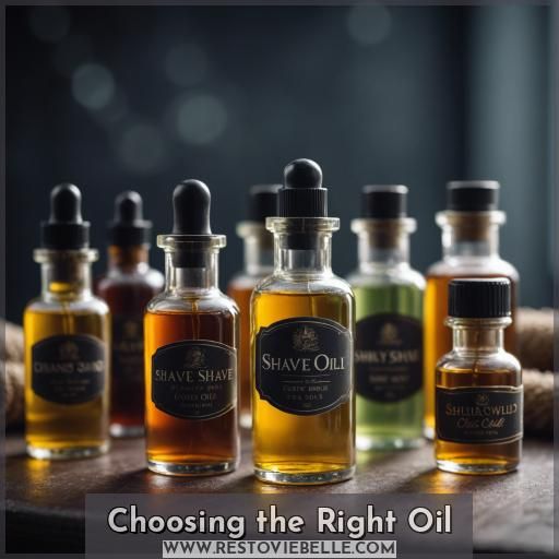 Choosing the Right Oil
