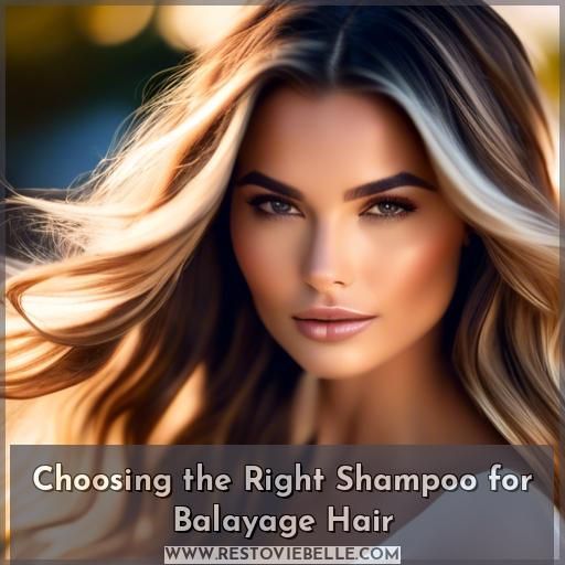 Choosing the Right Shampoo for Balayage Hair