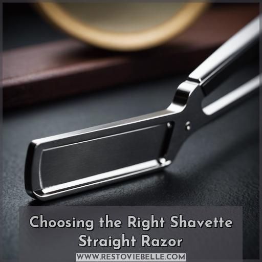 Choosing the Right Shavette Straight Razor