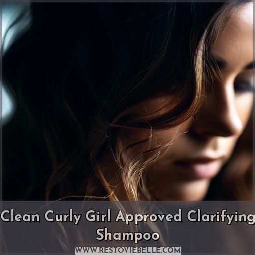 Clean Curly Girl Approved Clarifying Shampoo