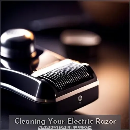 Cleaning Your Electric Razor