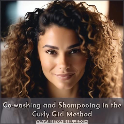 Co-washing and Shampooing in the Curly Girl Method