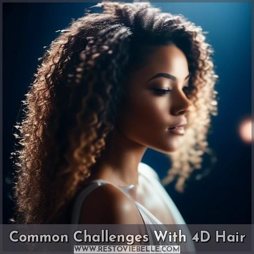 Common Challenges With 4D Hair