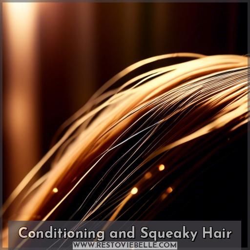 Conditioning and Squeaky Hair