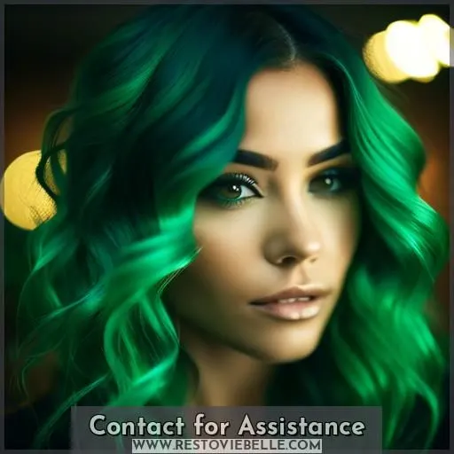 Contact for Assistance