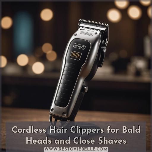 Cordless Hair Clippers for Bald Heads and Close Shaves