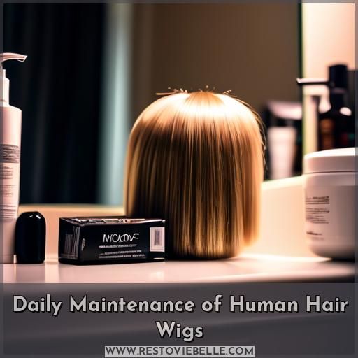 Daily Maintenance of Human Hair Wigs