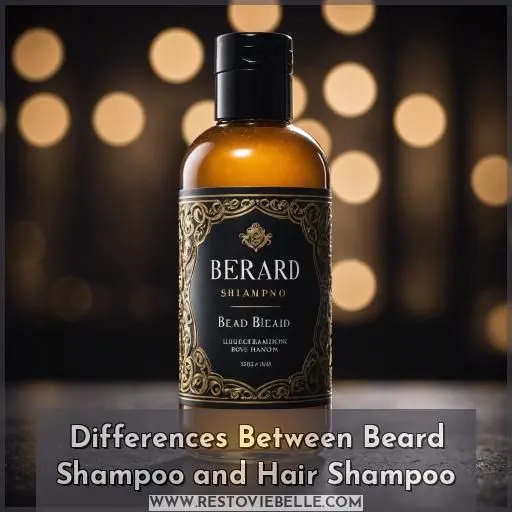 Differences Between Beard Shampoo and Hair Shampoo